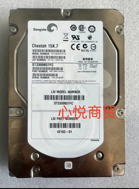 LSI 42103-01 ST3300657FC 300G 3.5寸 15K FC 存储硬盘