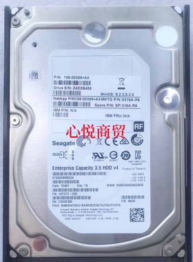 NetApp X316A-R6 DS224C DS212C 6T SAS 3.5寸 7.2K 6TB 存储硬盘