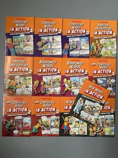画中画 Scholastic In Action Words/Idioms/Phrases 英文漫画