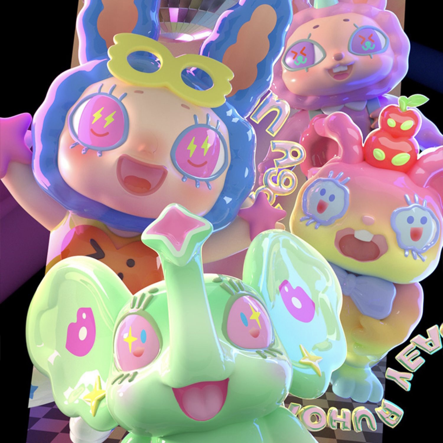 agan阿感派对寻找独角兽手办