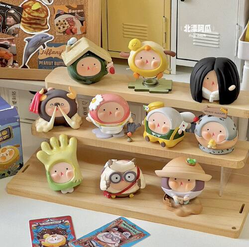 黑玩团团怪诞学院盲盒