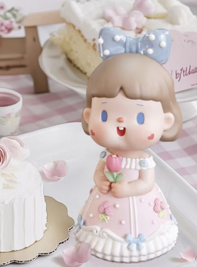 思歪SAWY公主气球电话月兔树墩小花腊肠狗行李箱QDFf潮玩展会大娃