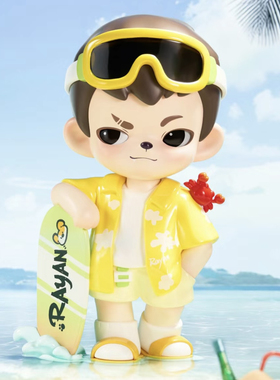 现货Rayan水手巫师遛狗交换礼物触觉吊卡大娃手办摆件可爱