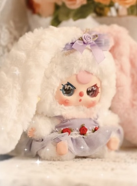 新品现货Babythree娃三岁莉莉小镇四代毛绒盲盒潮玩手办可爱玩偶