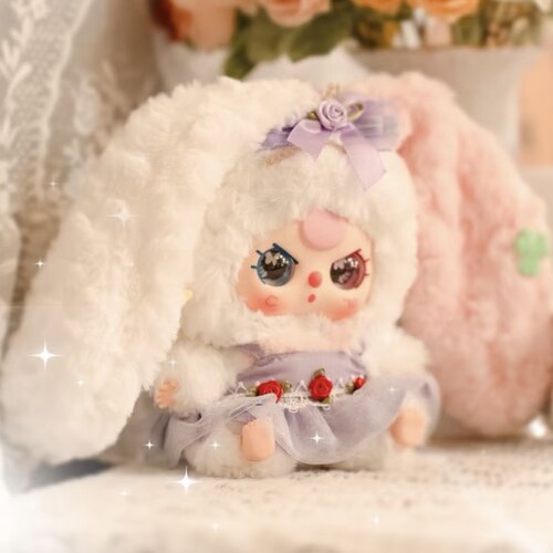 新品现货Babythree娃三岁莉莉小镇四代毛绒盲盒潮玩手办可爱玩偶