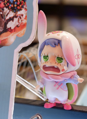 现货泼一嗷Piao斯恩林哭包魔法师糖袋子去露营月兔大娃手办潮玩