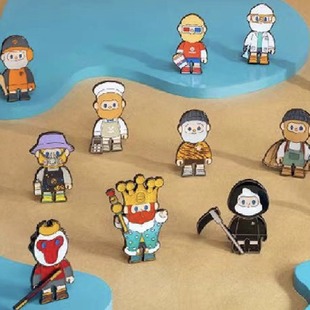 FARMER BOB珍藏金属徽章2.0潮玩磁吸摆件装饰饰品周边确认款