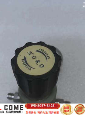 这是HORO气体减压阀（调压阀）及压力表详谈报价