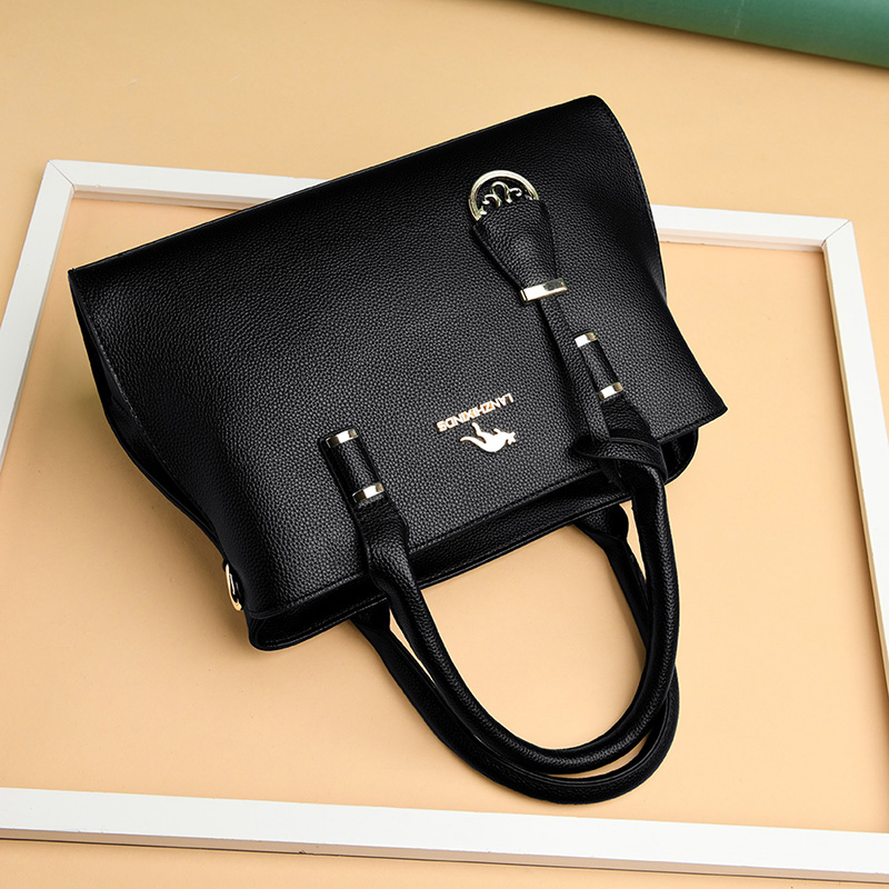 品牌大包包女2024新款真皮中年女包妈妈手提包百搭牛皮斜挎单肩包