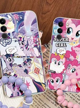 ins小马宝莉紫悦适用一加ACE5pro手机壳OneplusACE5全包ACE6/2V网红ACE3pro/3V防摔一加15潮女一加13软硅胶套