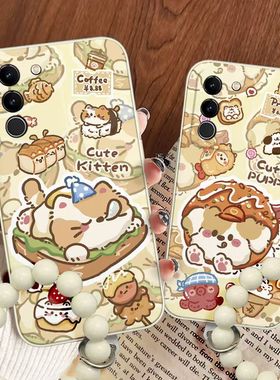 ins卡通猫可爱狗适用一加ACE5pro手机壳OneplusACE5全包ACE6/2V网红ACE3pro/3V防摔一加15潮女一加13软硅胶套