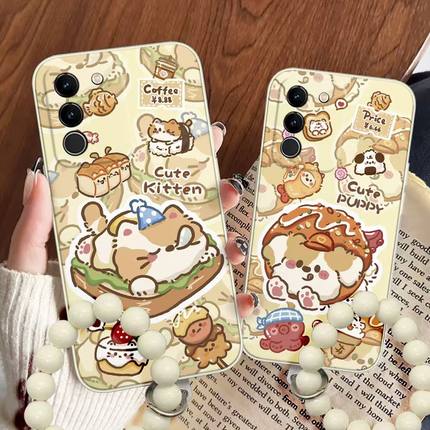 卡通猫可爱狗适用红米note15Pro手机壳红米note14/12/1011/13Pro全包K80K60K70K90防摔turbo4/3/5pro软硅胶套