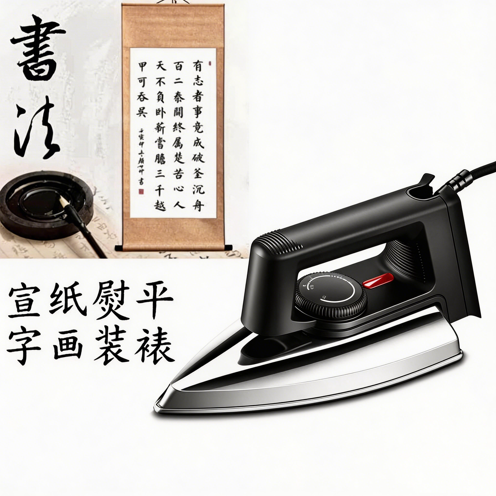 剪纸老式干烫电熨斗家用手工熨衣不加水装裱烫衣服熨烫机斗烫画