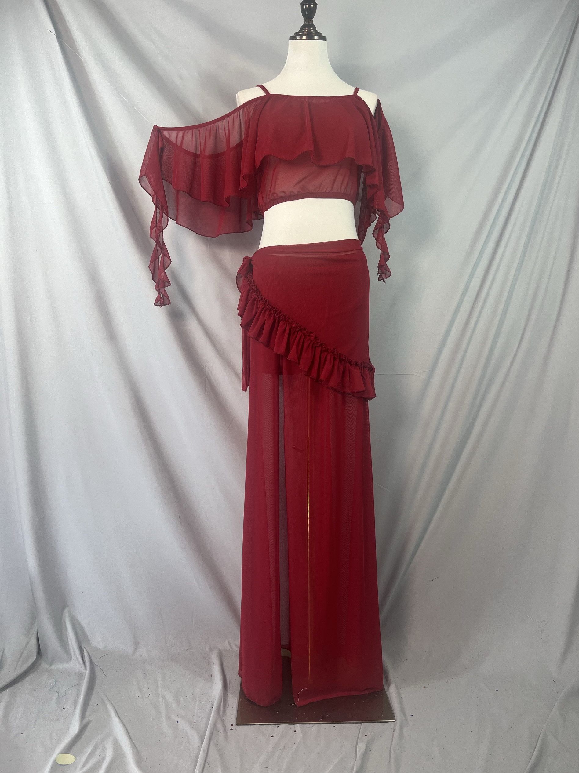 肚皮舞练功服装女2019新款套夏季演出服东方舞蹈服装