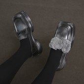 女加大码 fleurs 法国daymare ma小众设计单鞋 43厚底乐福鞋