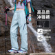 男女款 登山裤 春夏新款 山系运动工装 直筒阔腿裤 户外机能风冲锋裤