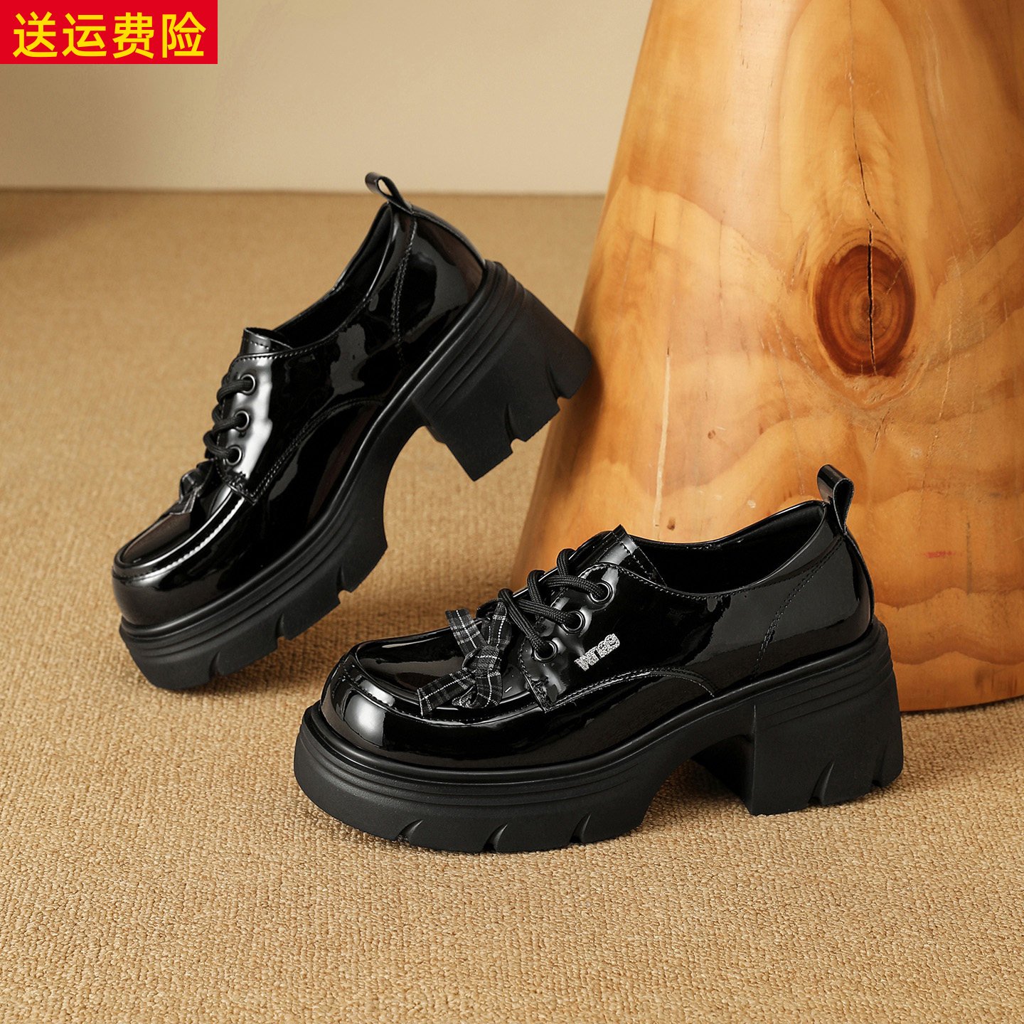 百搭甜美轻便休闲蝴蝶结乐福鞋