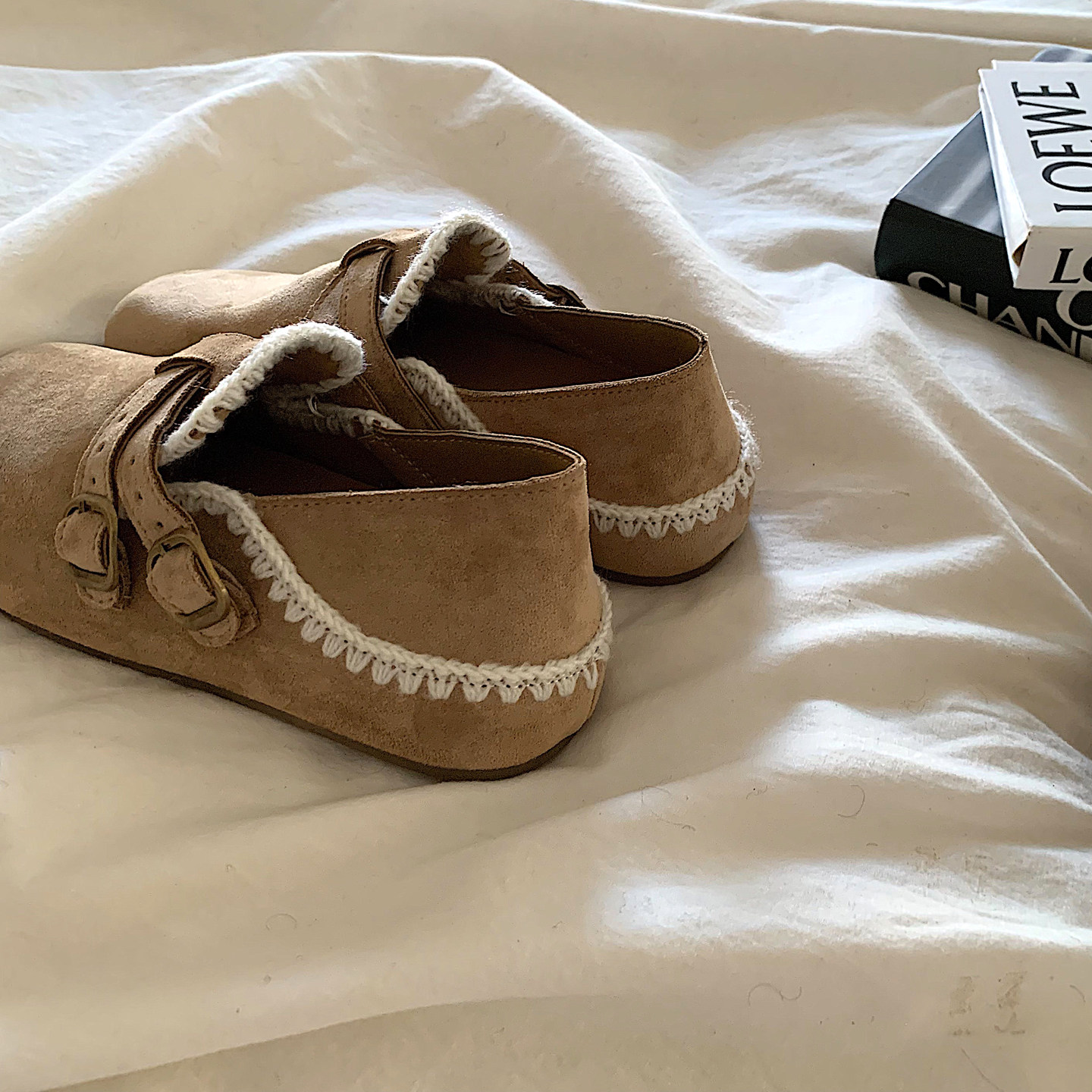 自留两穿~美拉德厚底全包勃肯鞋女ins配裙子复古一脚蹬穆勒鞋单鞋,女鞋,勃肯鞋/软木鞋,淘宝优惠券,粉丝福利购,淘宝优惠卷