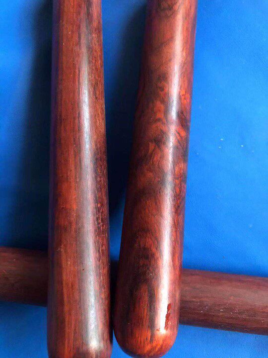 紫檀木 不一法师按摩棍推拿棍敲打木棒中医原始点保健棒十八