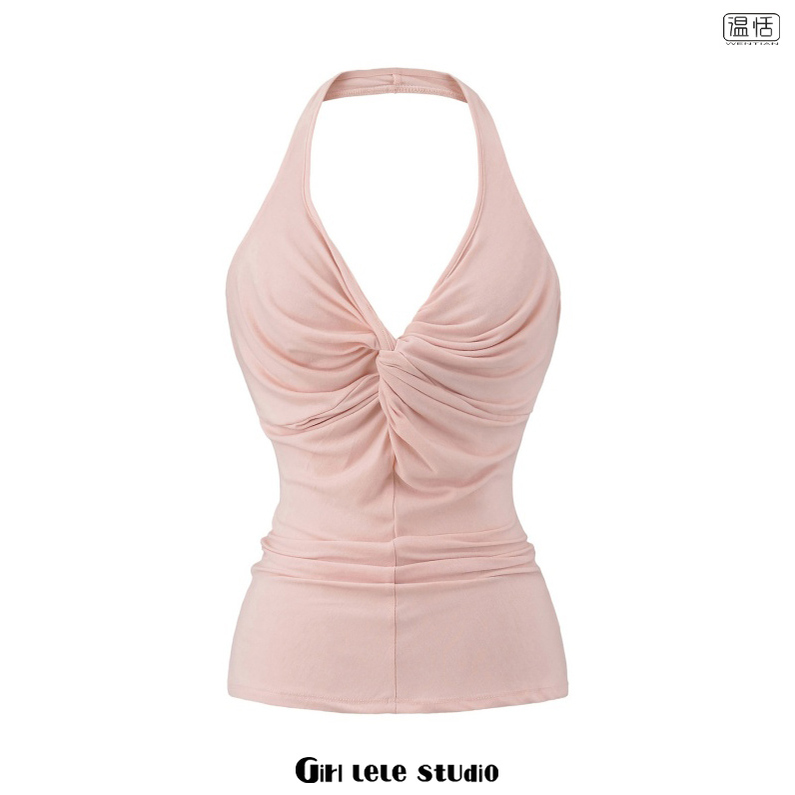 纯欲辣妹风性感修身显瘦吊带