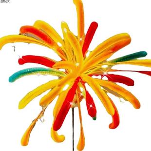 感扭扭材料手工浪漫烟花氛围diy发光花束包棒自制装饰品花束编织