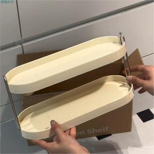 桌子上置物架多层收纳架小摆件展示架香水化妆品架子小型玩具收纳
