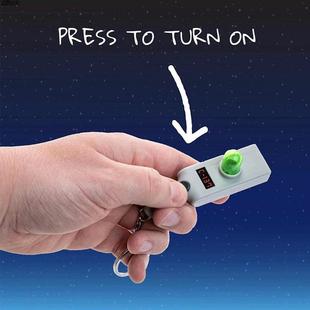 包包创意瑞克和小rick莫蒂投影morty挂件钥匙扣传送门枪and周边