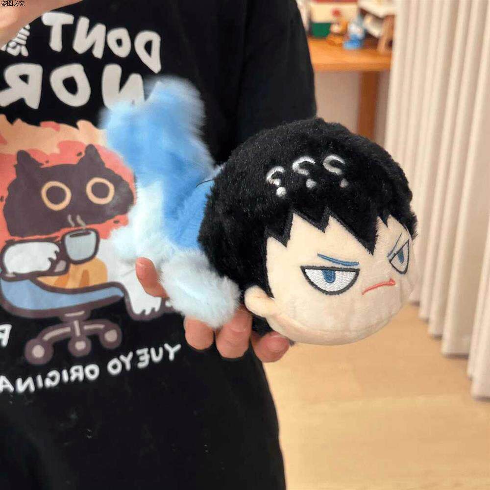 向翔阳会动影山飞鱼的日公仔少年娃娃手办玩偶毛绒排球挂件周边