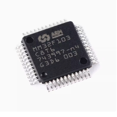原装正品MM32F103C8T6 LQFP-48 ARM Cortex-M3 32位微控制器-MCU