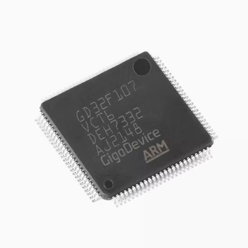 原装GD32F107VCT6 LQFP-100 ARM Cortex-M3 32位微控制器-MCU芯片