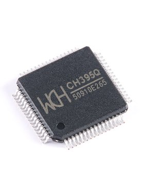 原装正品 CH395Q LQFP-64 以太网协议栈芯片