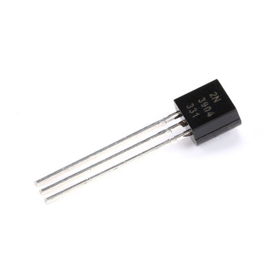 原装正品 2N3904 TO-92 NPN晶体管 40V/200mA 直插三极管（20只）