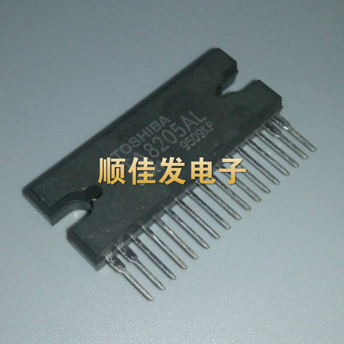 TA8205AL双声道音频功率放大电路 直插ZIP17脚 可直拍