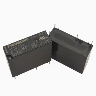 全新ALDP124 112 105 ALDP124W W 4脚5A 12V 24V 24VDC松下继电器