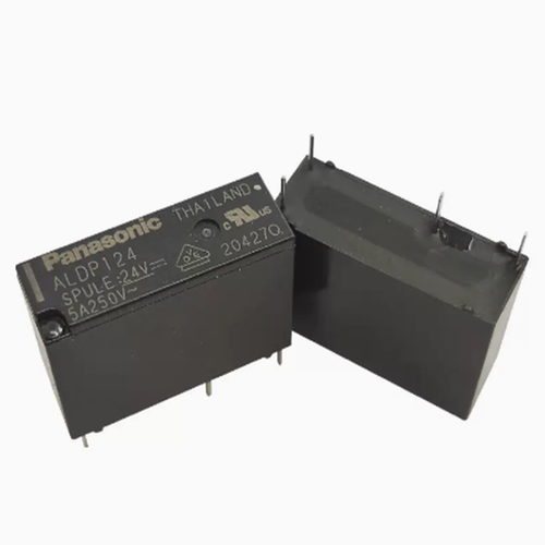 全新ALDP124 112 105 ALDP124W W 4脚5A 12V 24V 24VDC松下继电器