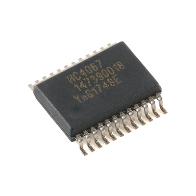 原装正品74HC4067DB,118 SSOP-24 16通道模拟多路复用器/解复用器