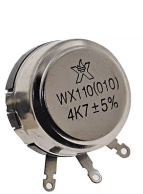 WX110 010单圈线绕电位器 1W 470R 1K 2K2 5K6 10K 4.7K 22K 3K3