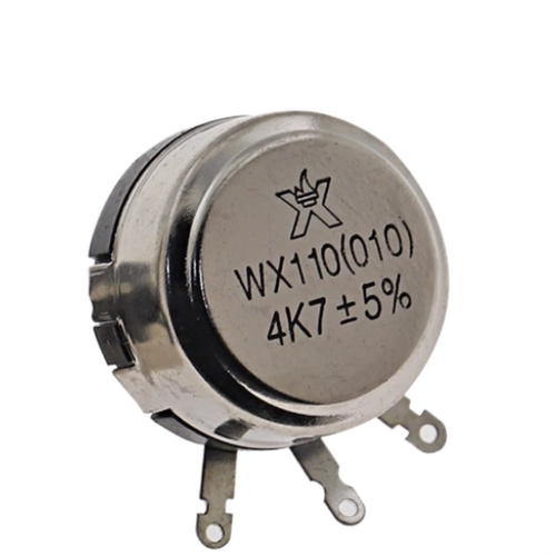 WX110 010单圈线绕电位器 1W 470R 1K 2K2 5K6 10K 4.7K 22K 3K3