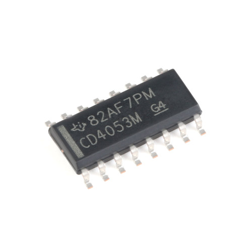 全新原装进口CD4053M CD4053BM96 SPDT多路复用器 贴片SOP-16 5个