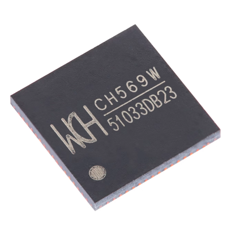 原装正品 CH569W QFN-68 32位RISC微控制器MCU单片机芯片