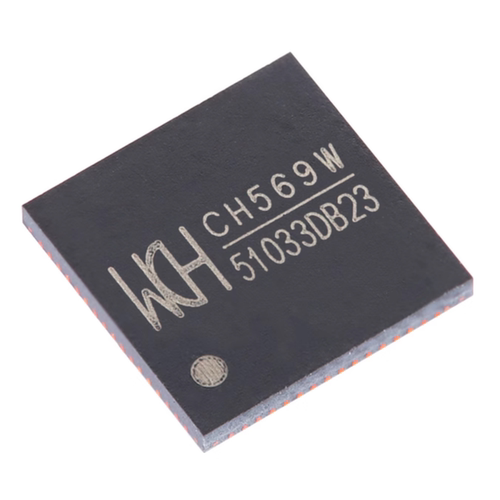 原装正品 CH569W QFN-68 32位RISC微控制器MCU单片机芯片