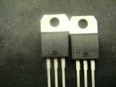 TYN412RG TNY412 单向可控硅12A/400V 直插TO220