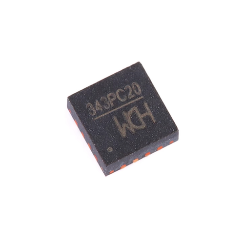 原装正品 CH343P 贴片QFN-16 343P USB转高速串口芯片