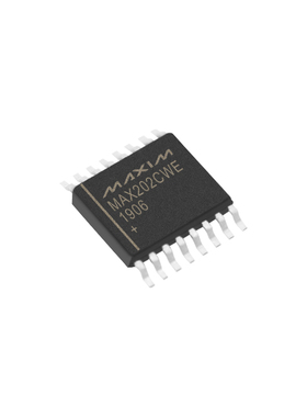 MAX202CWE+T全新进口原装MAXIM美信 接口IC芯片SOP16 MAX202CWE