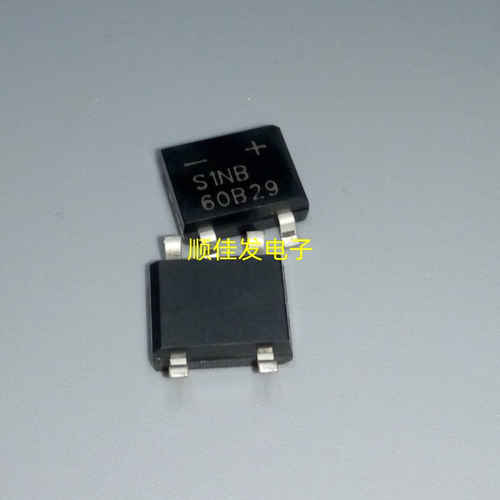 全新S1NB80=S1NB60 1A桥式整流器 整流桥 贴片SOP-4 10个