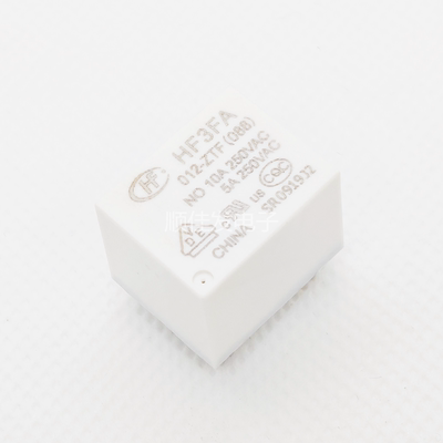 继电器HF HF3FA 012-ZTF(088) 12VDC 5脚全新T73一开一闭 10A