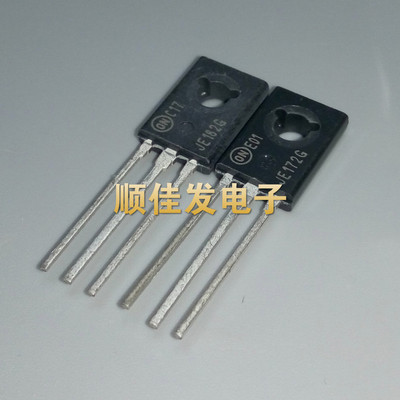 MJE172G JE172G MJE182G JE182G 功率晶体管TO-225 PNP/NPN 80V3A