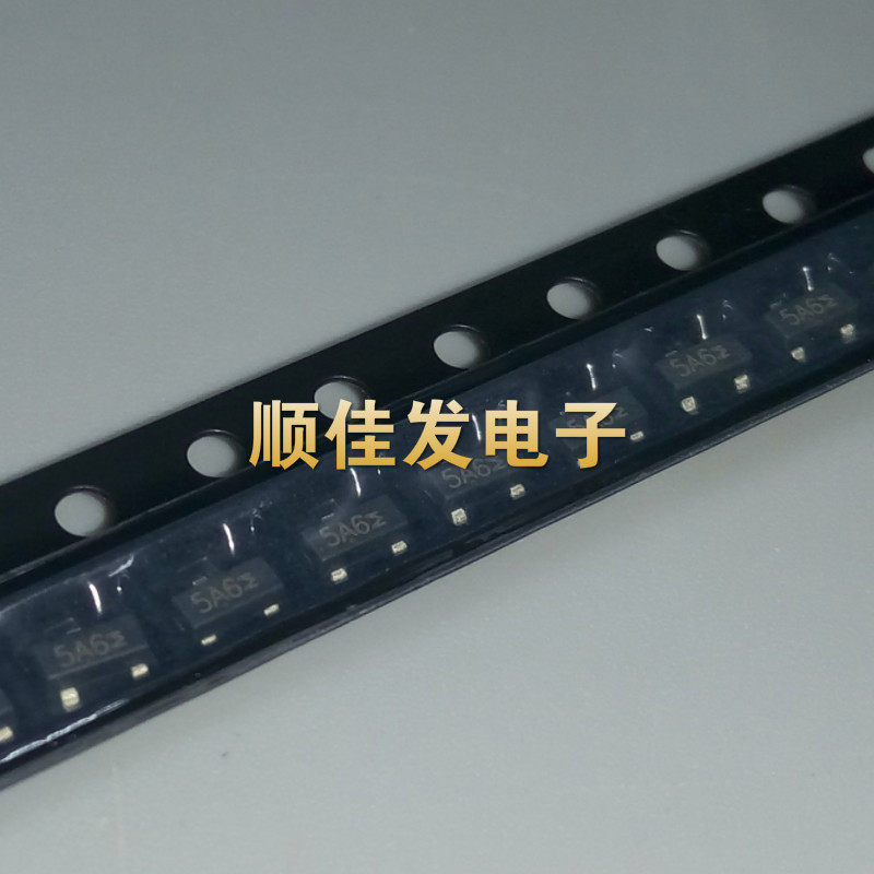 MMBZ5V6ALT1G MMBZ5V6A 丝印5A6 SOT-23-3 共阳稳压二极管 50个