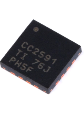 原装正品 CC2591RGVR QFN-16 射频范围扩展器 2.4GHz无线收发芯片