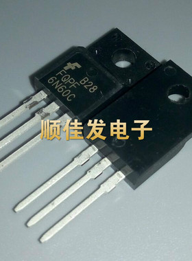FQPF6N60C TO-220F 场效应管 全新FAIRCHILD 原装 可直拍 5个
